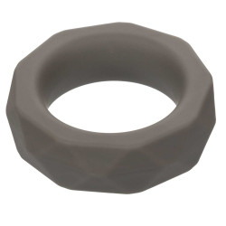 alpha ring by Calextotics Cockring Alpha Grey 25mm